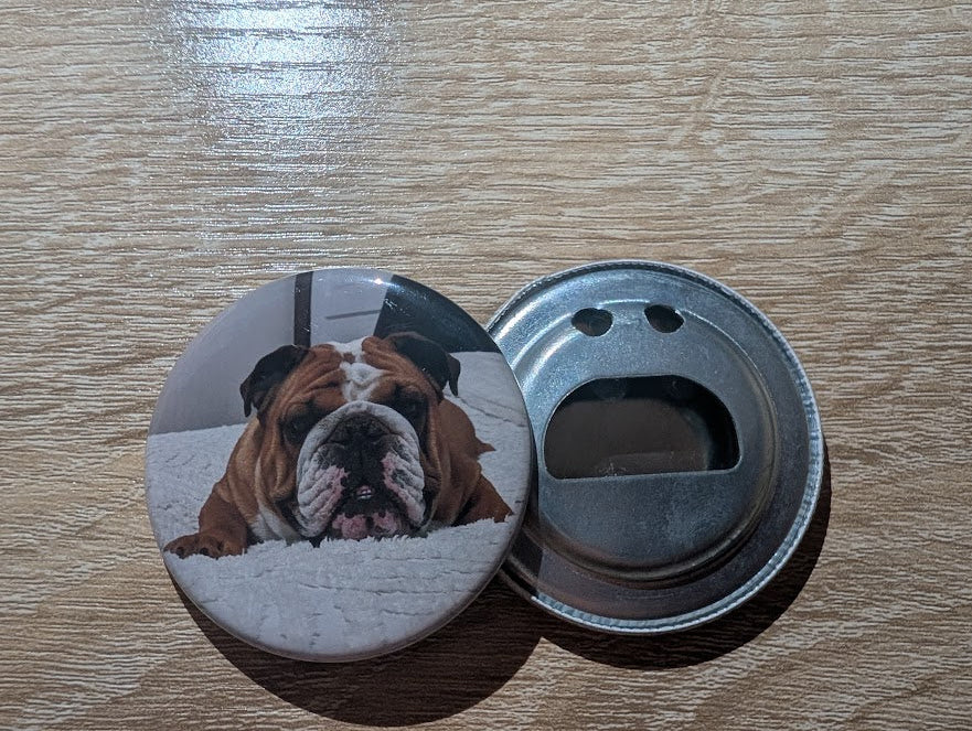 Round Photo Bottle Openers- 2.25"