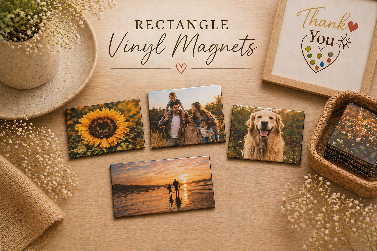 Photo Vinyl Magnets - Rectangle