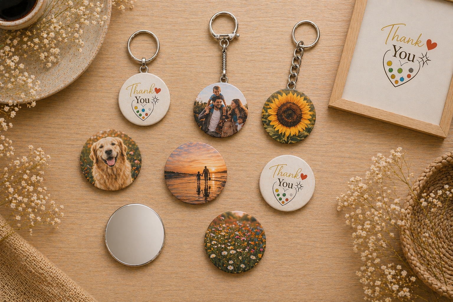 Round Photo Products - 2.25"