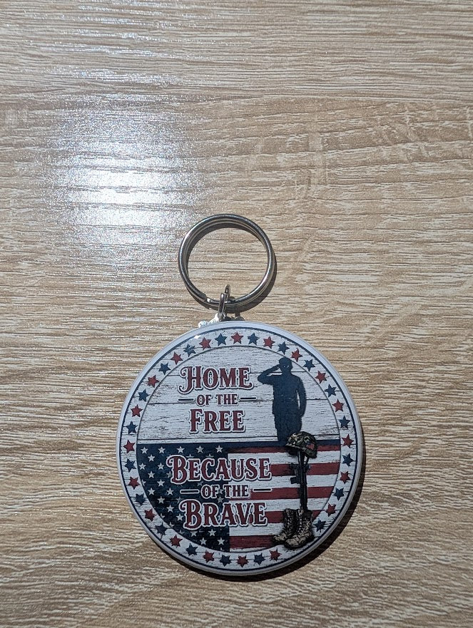 Round Photo Keychains - 2.25"